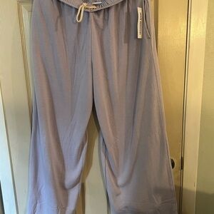 New Out From Under Lavender wide Leg Lounge Pants